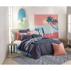 Hang Ten Malibu 854 Hermosa Beach Blue Rug