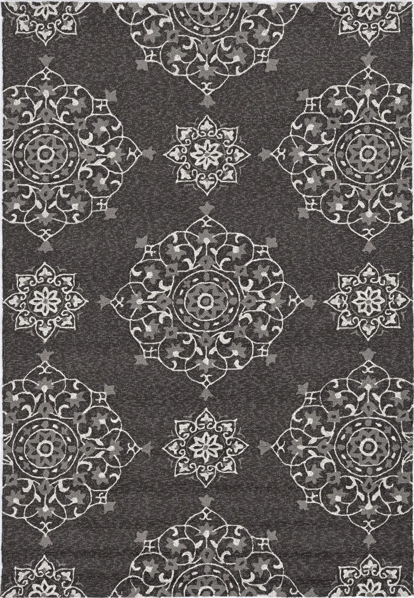 Harbor 4207 Courtyard Charcoal Rug