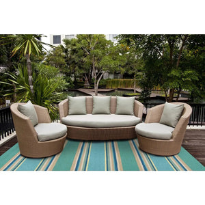 Harbor 4230 Stripes Ocean Rug