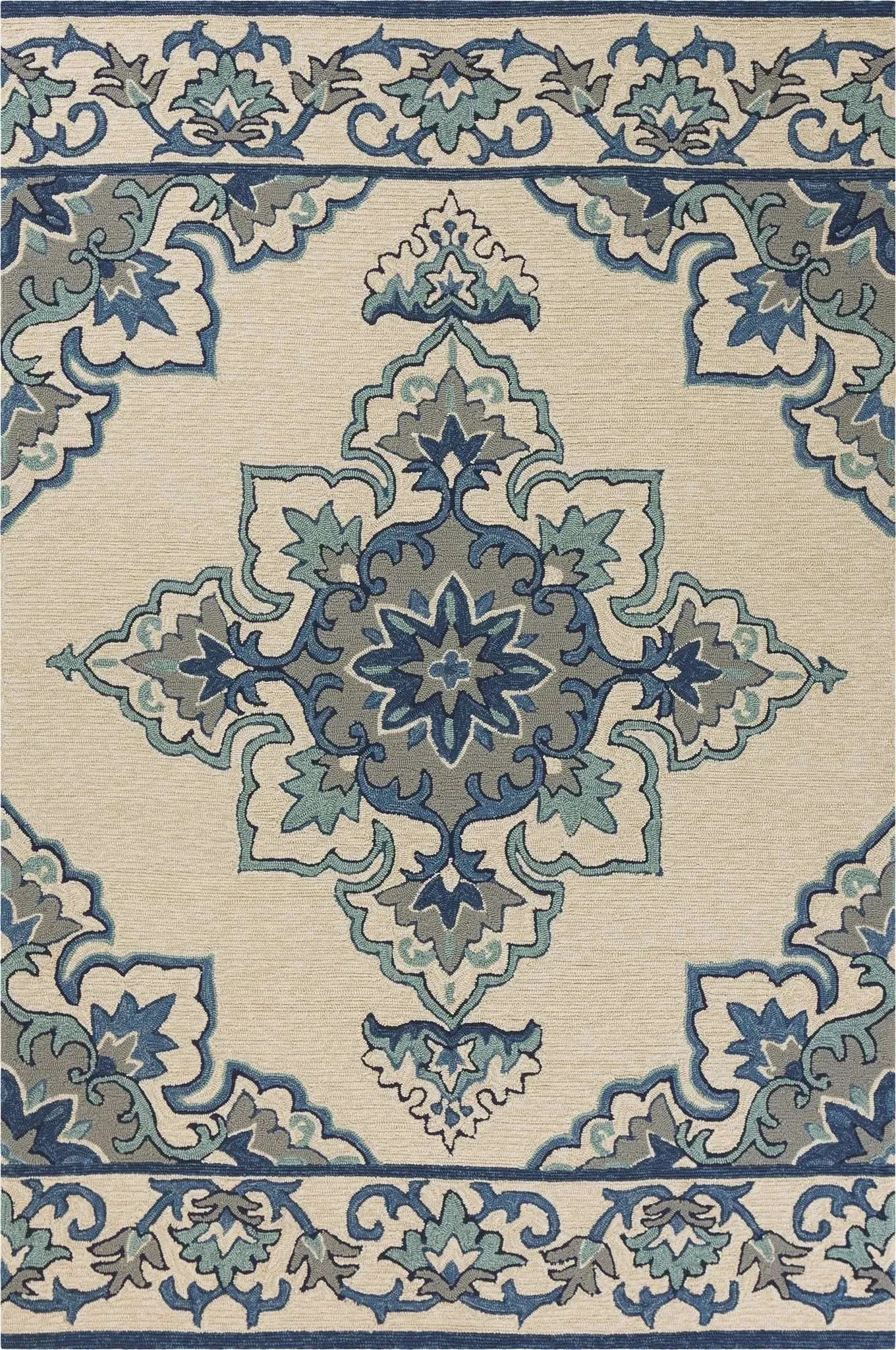 Harbor 4238 Serafina Ivory Blue Rug