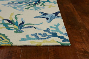 Harbor 4244 Oceana Ivory Blue Rug