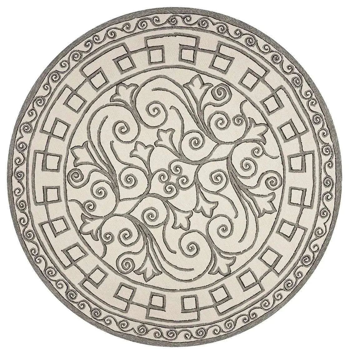 Harbor 4246 Irongate Ivory Grey Rug