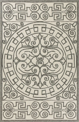 Harbor 4246 Irongate Ivory Grey Rug