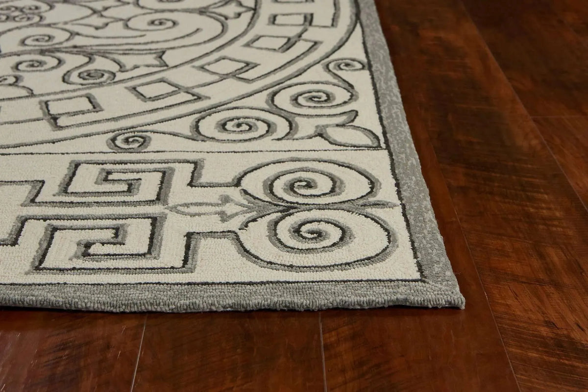 Harbor 4246 Irongate Ivory Grey Rug