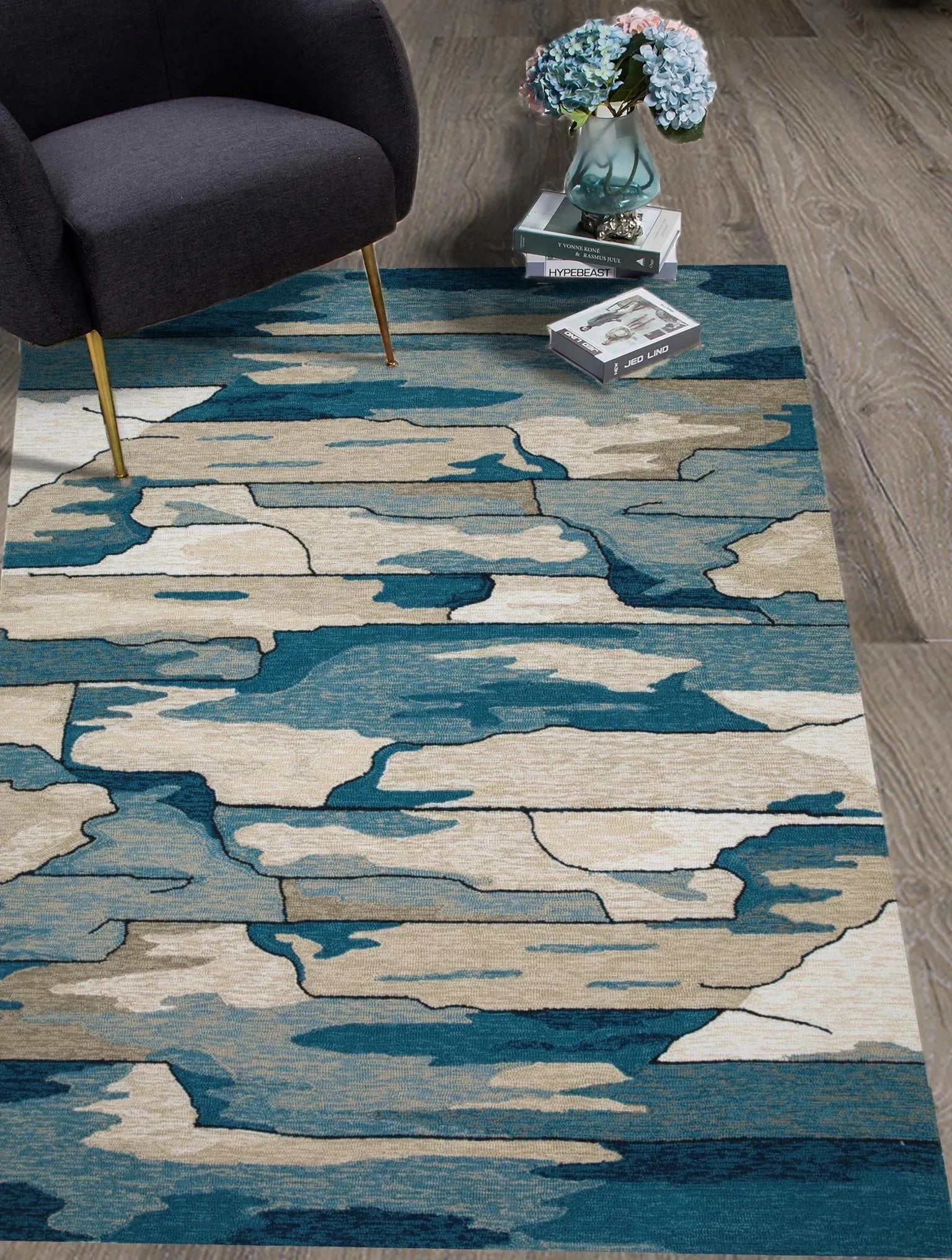 Harbor 4248 Blue Coast Rug