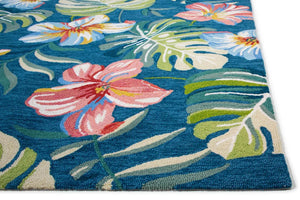 Harbor 4250 Blue Tropical Rug