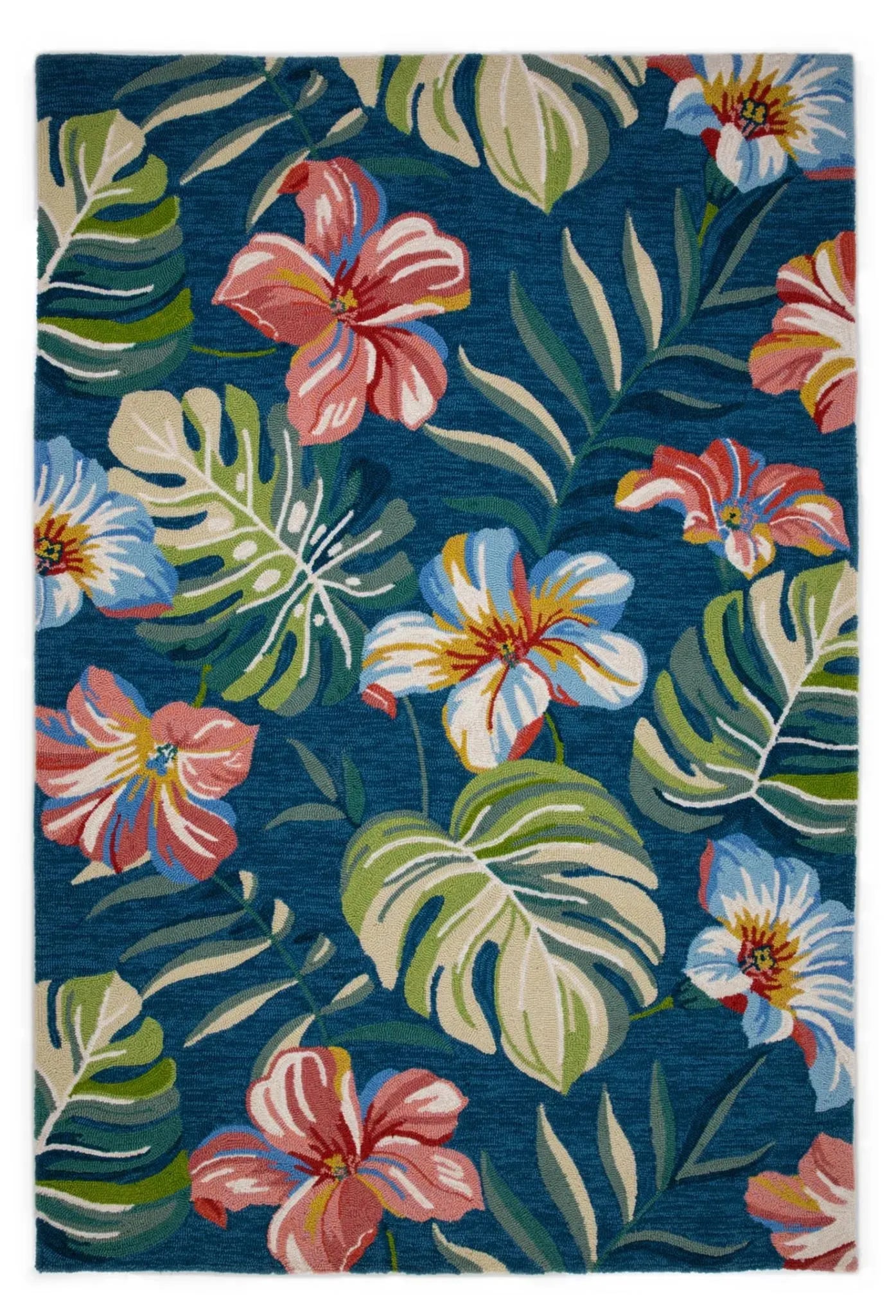 Harbor 4250 Blue Tropical Rug
