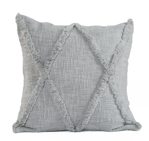 Harbor Gray LR07391 Throw Pillow
