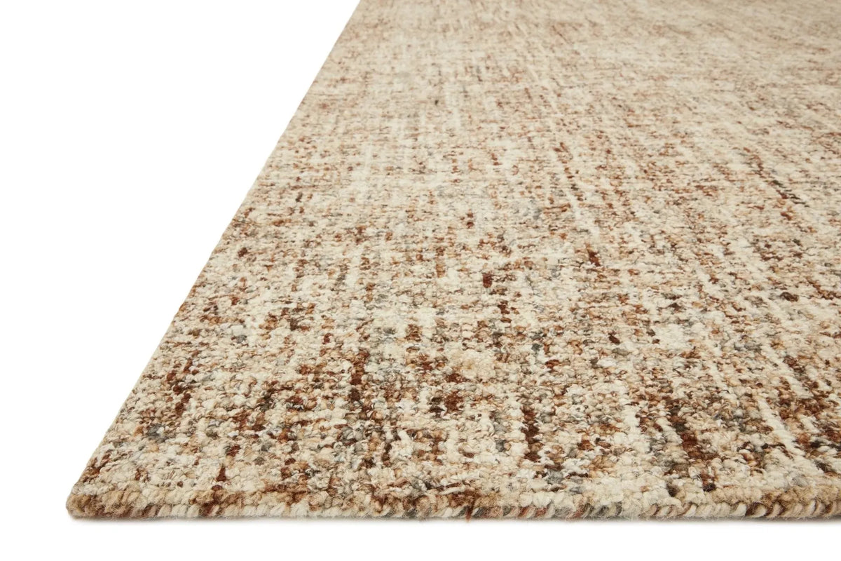 Harlow HLO-01 Rust / Charcoal Rug