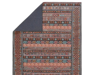 Harman HBL01 Terracotta/Charcoal Rug