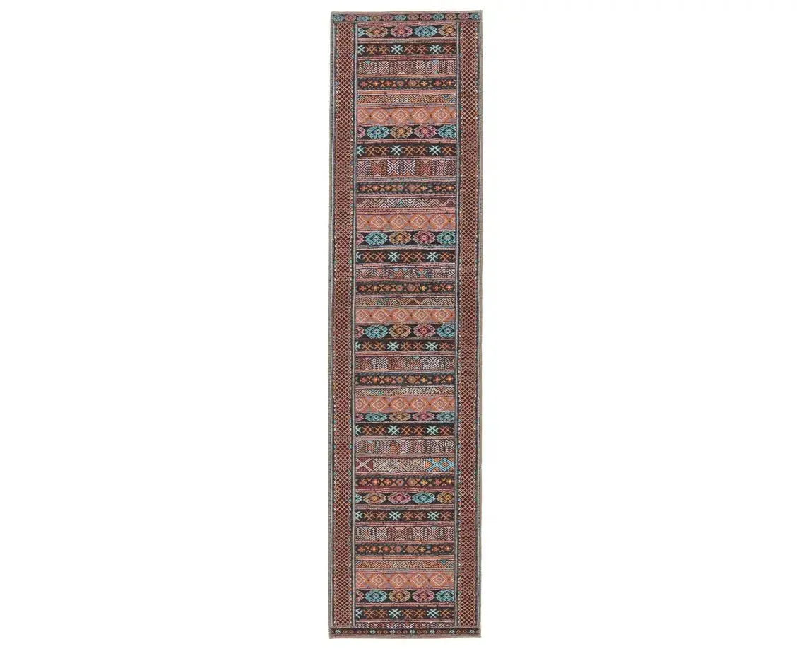 Harman HBL01 Terracotta/Charcoal Rug