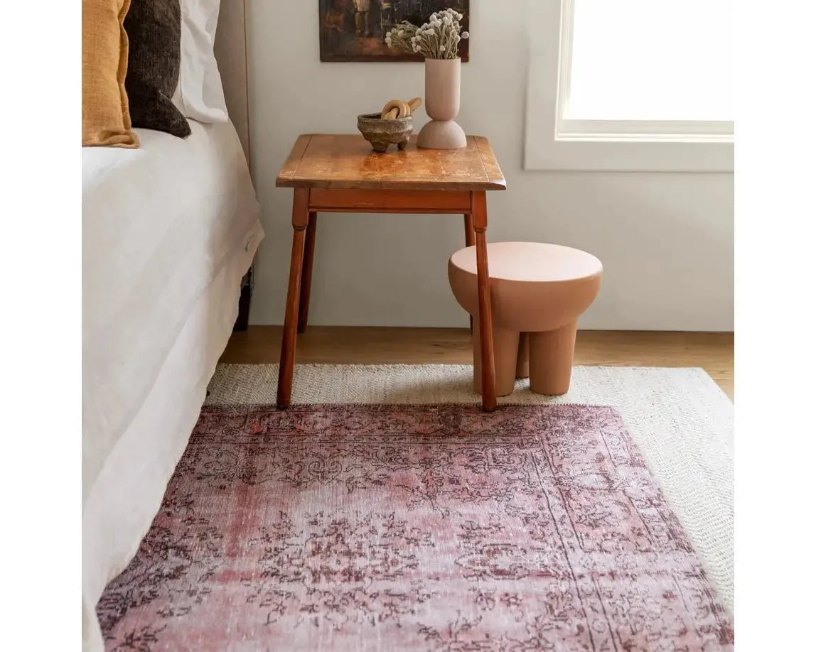 Harman HBL02 Rose/Maroon Rug