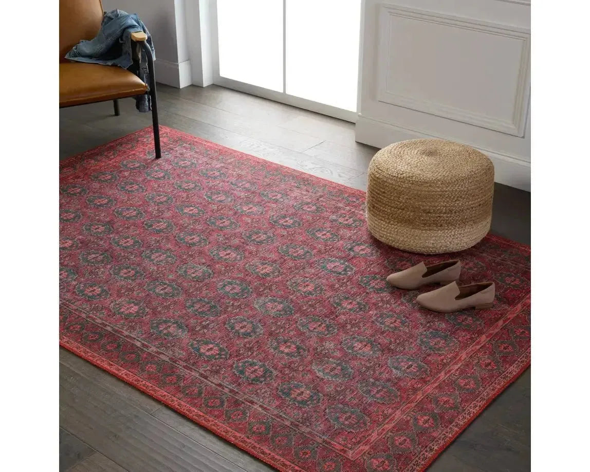 Harman HBL04 Red/Blue Rug
