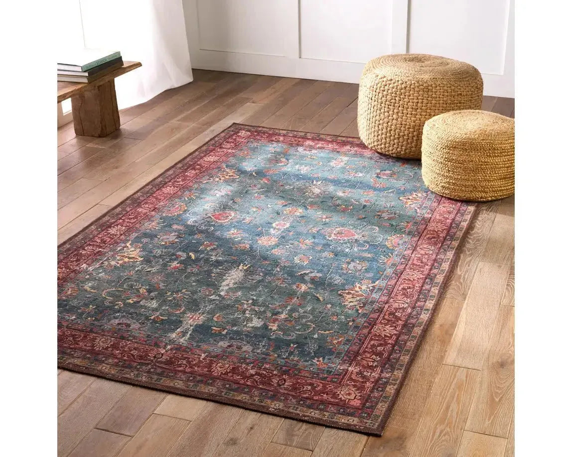 Harman HBL06 Blue/Red Rug
