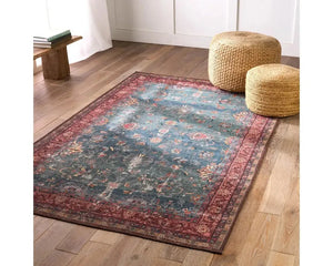 Harman HBL06 Blue/Red Rug
