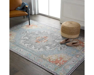Harman HBL07 Blue/Silver Rug