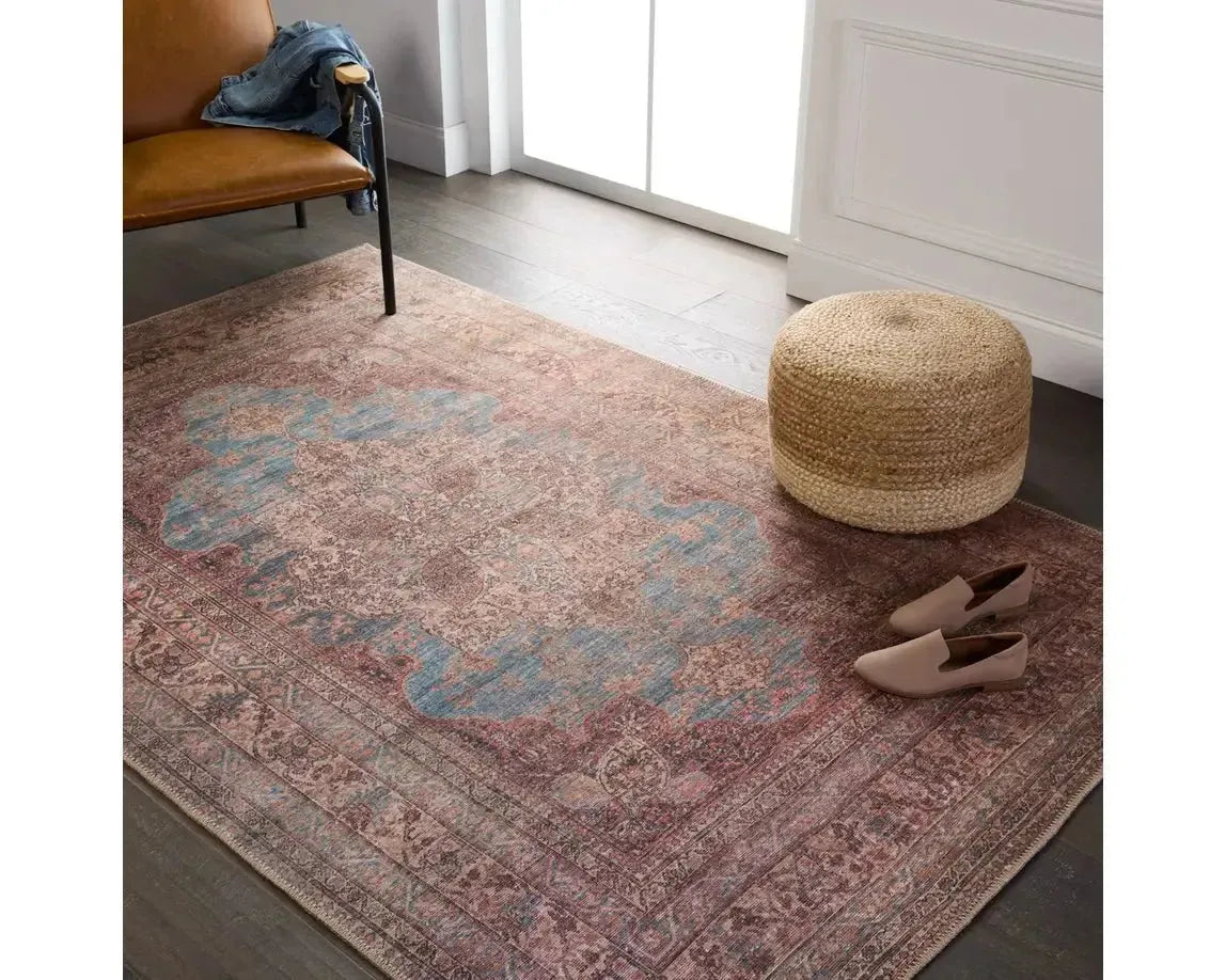 Harman HBL08 Red/Blue Rug