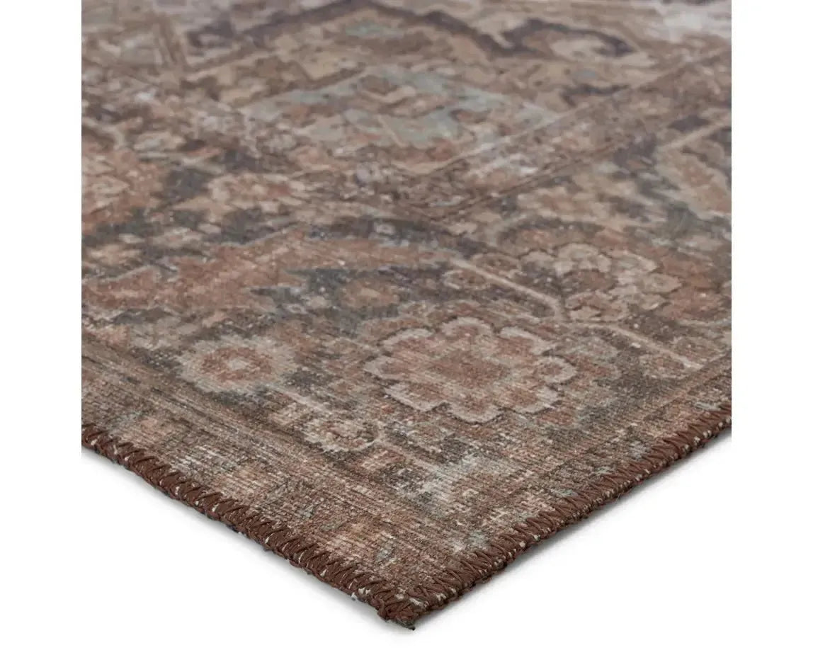 Harman HBL10 Brown/Blue Rug