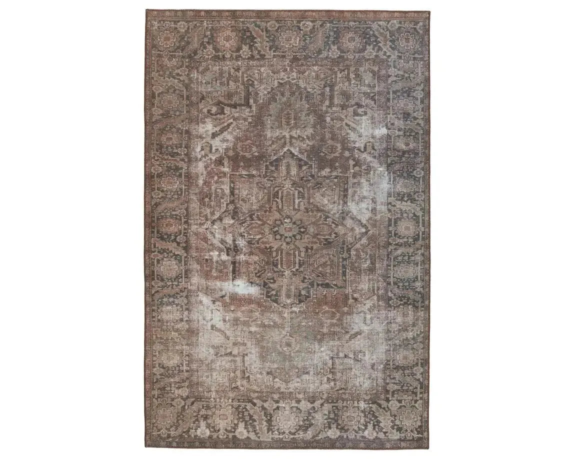 Harman HBL10 Brown/Blue Rug