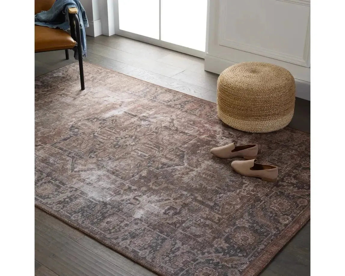 Harman HBL10 Brown/Blue Rug