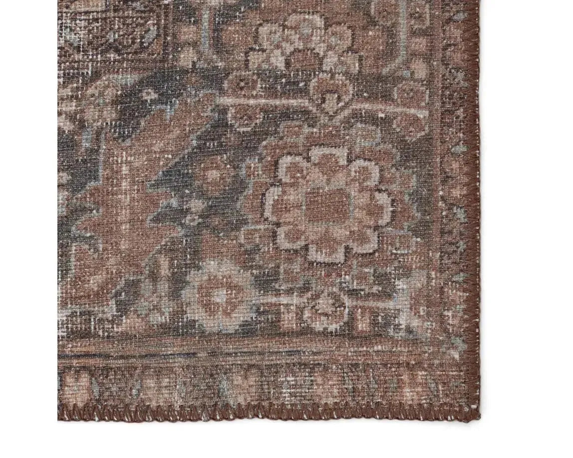 Harman HBL10 Brown/Blue Rug