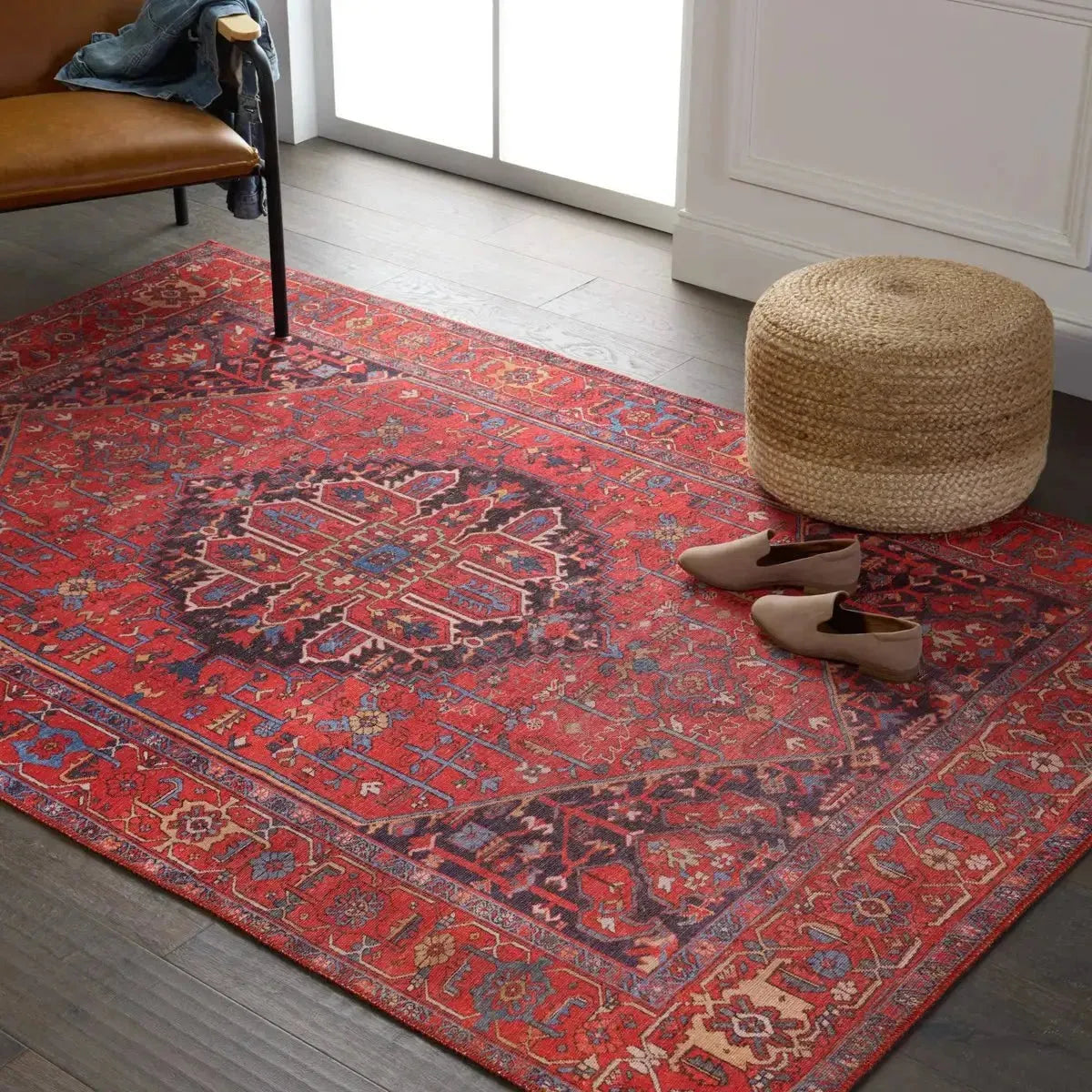 Harman HBL12 Red/Blue Rug