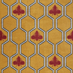 Harmony Lr81681 Yellow/Red/White/Navy Rug