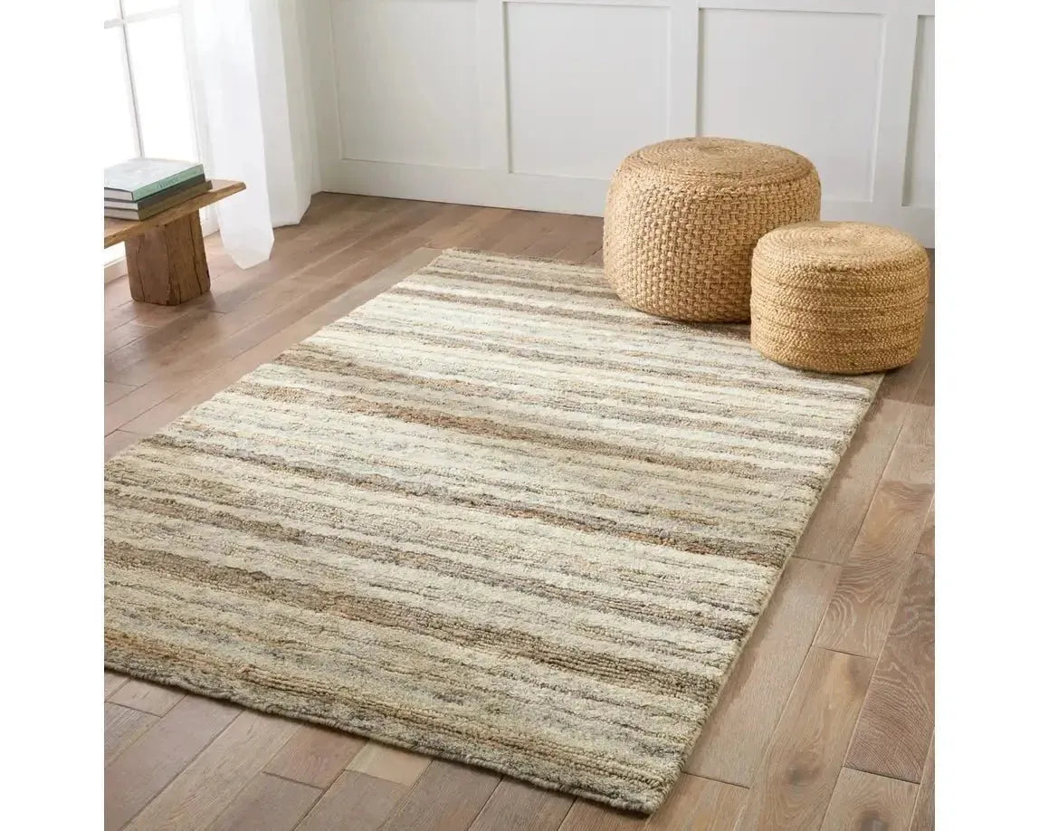 Hatha HAT01 Brown/Cream Rug