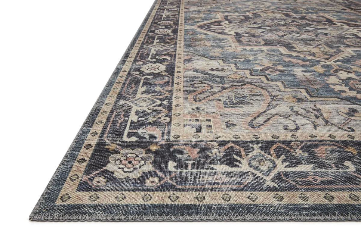 Hathaway Hth-01 Navy/Multi Rug