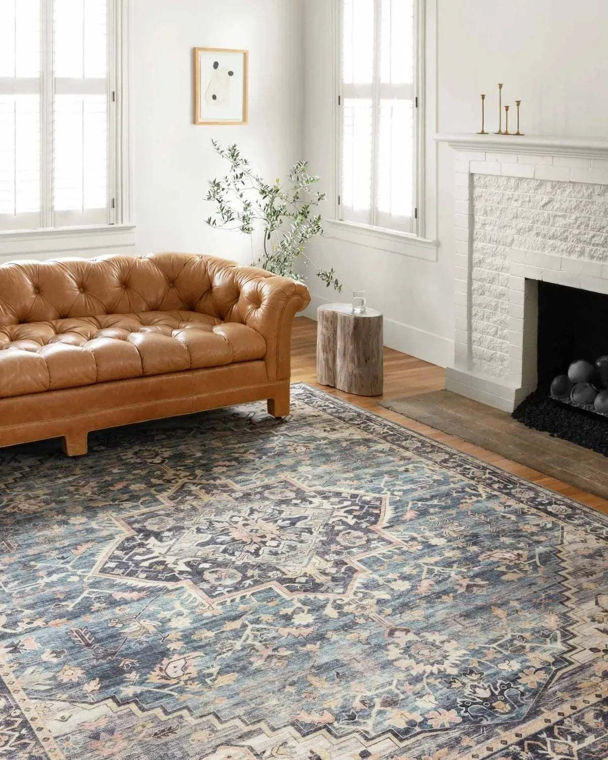 Hathaway Hth-01 Navy/Multi Rug