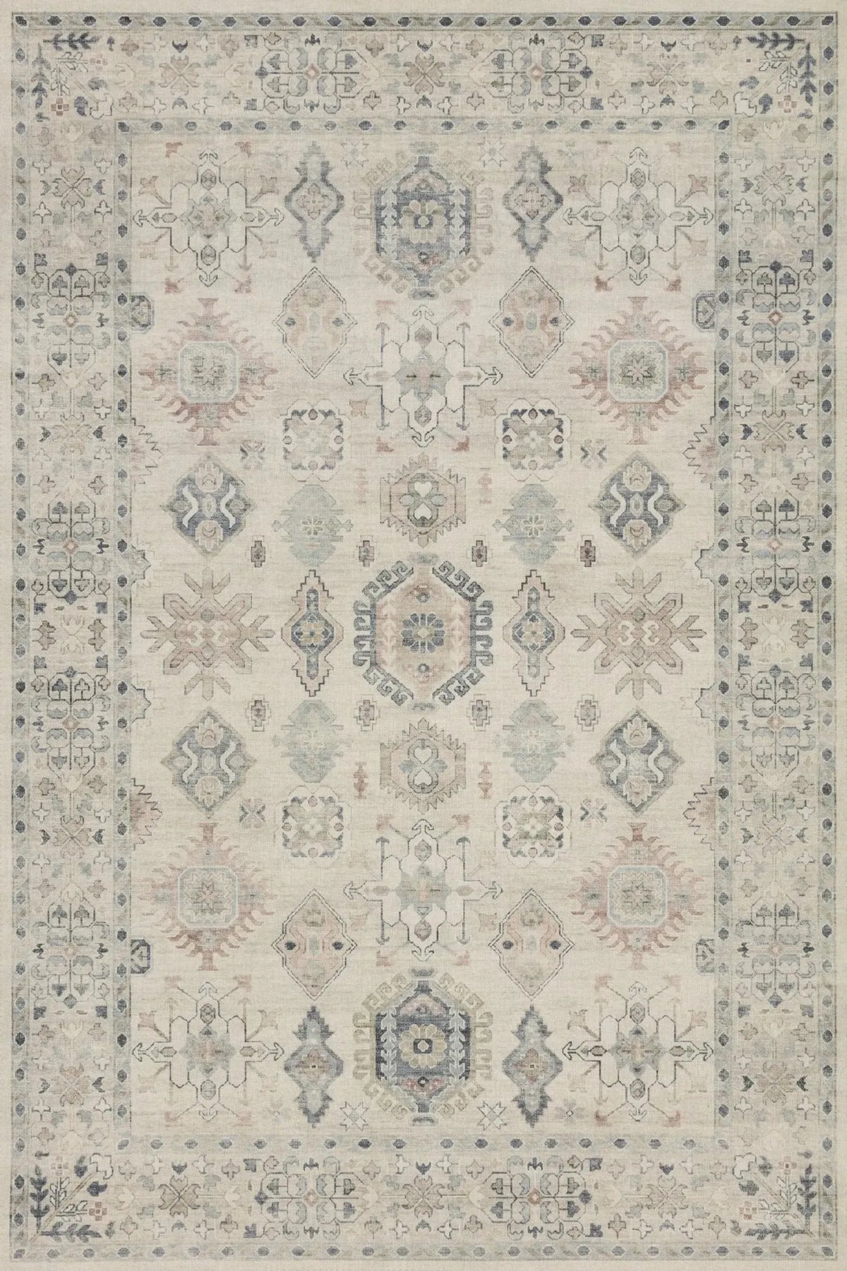 Hathaway Hth-04 Beige/Multi Rug