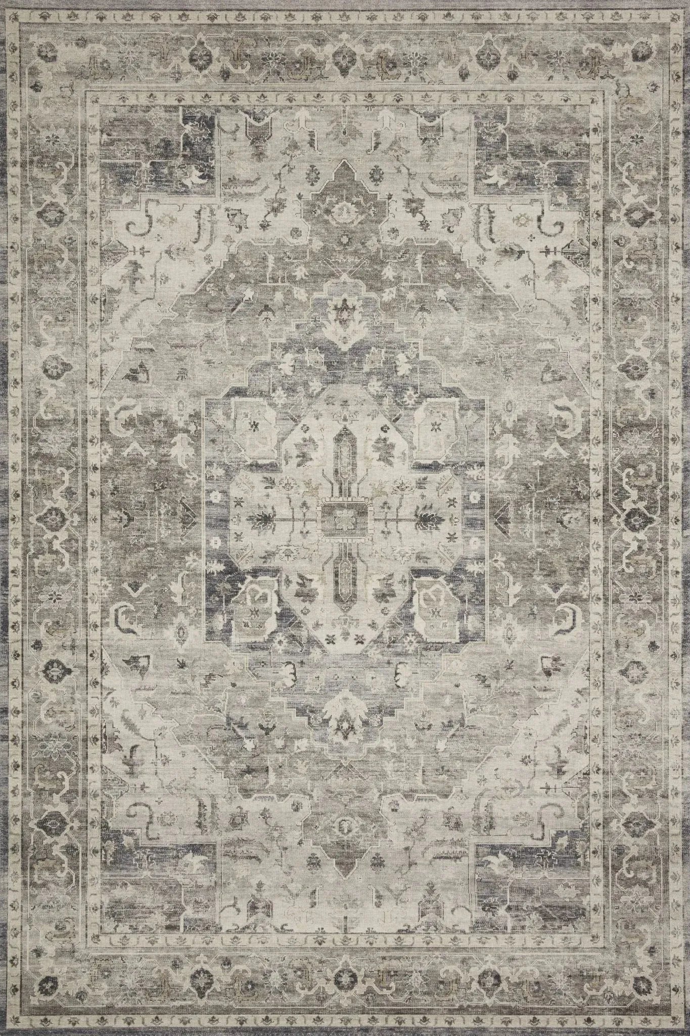 Hathaway Hth-05 Steel/Ivory Rug