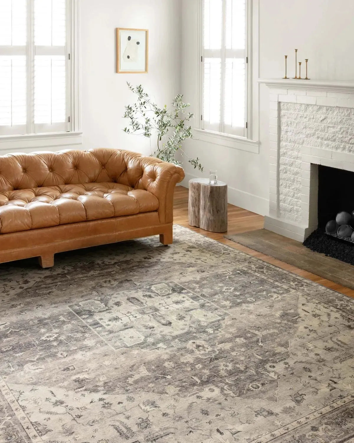 Hathaway Hth-05 Steel/Ivory Rug