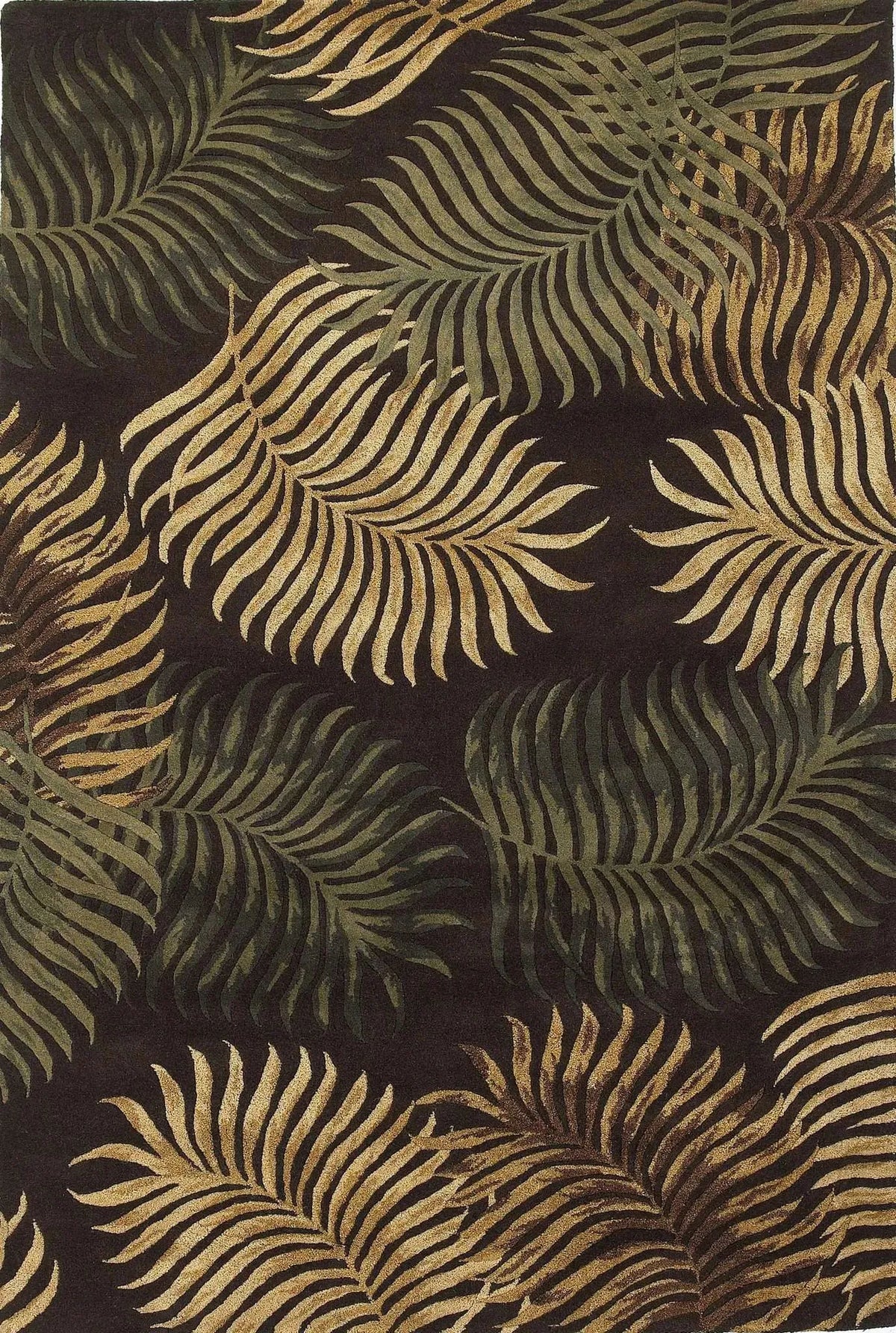 Havana 2617 Fern View Espresso Rug