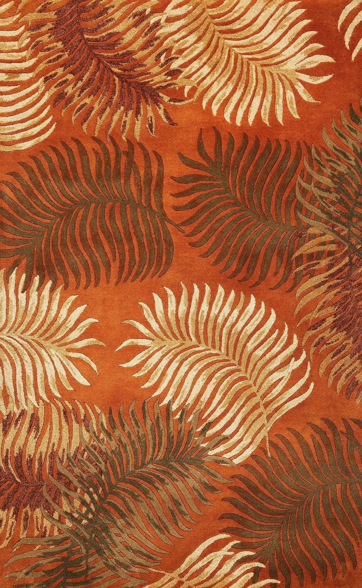 Havana 2623 Fern View Rust Rug