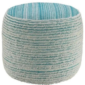 Havana 34024AQU Aqua Pouf