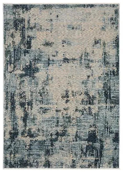 Hayden HAY04 Blue/Beige Rug