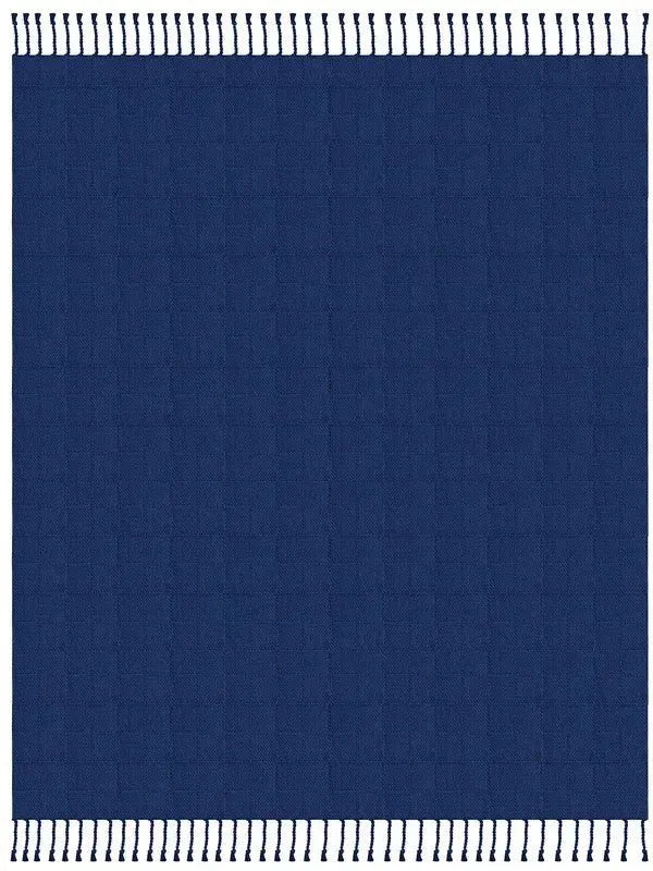 Heather 80218TNV True Navy Throw Blanket