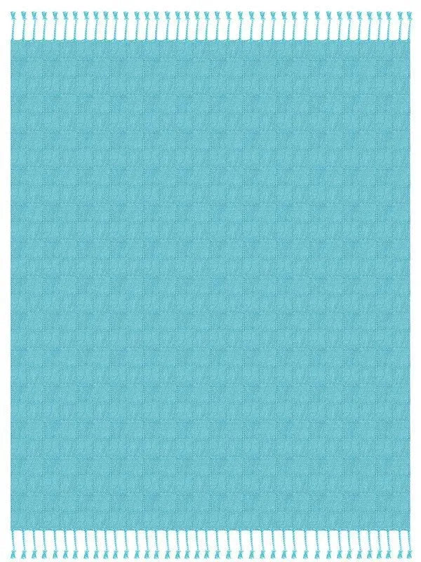 Heather 80261ABL Angel Blue Throw Blanket