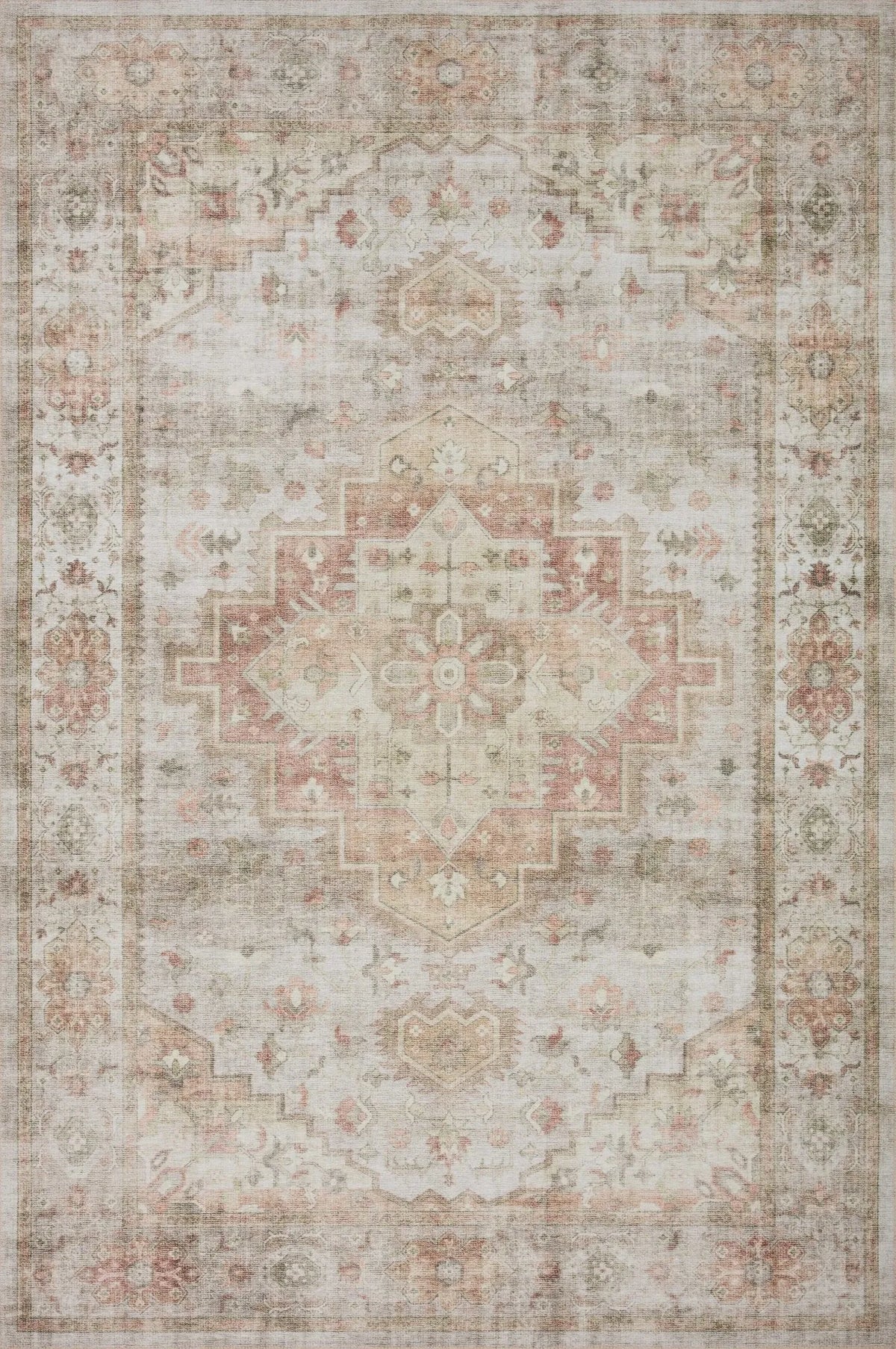 Heidi Hei-02 Sage/Multi Rug