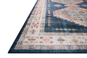Heidi Hei-03 Denim/Blush Rug