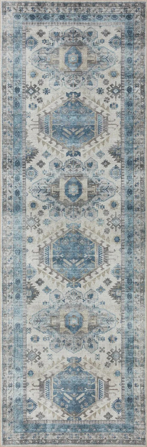 Heidi Hei-04 Ivory/Ocean Rug