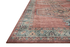 Heidi Hei-05 Spice/Aqua Rug