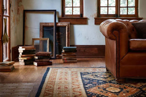 Heirloom HQ 01 Navy / Multi Rug