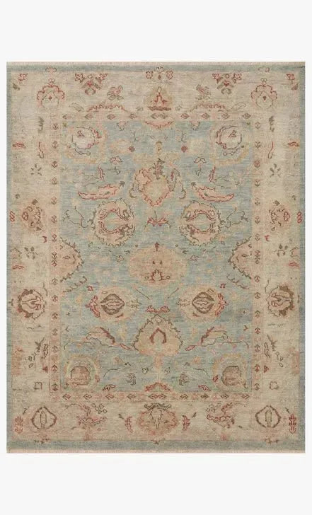 Helena HEL-01 Light Blue/Beige Rug