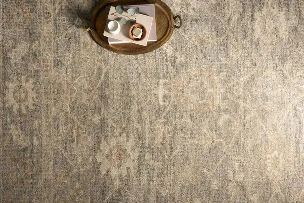 Helena HEL-07 Silver/Ivory Rug