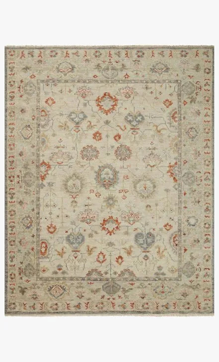 Helena HEL-08 Beige/Rust Rug