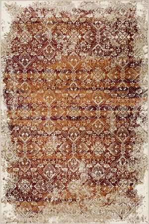 Heritage 9373 Anna Ivory/Rust Rugs