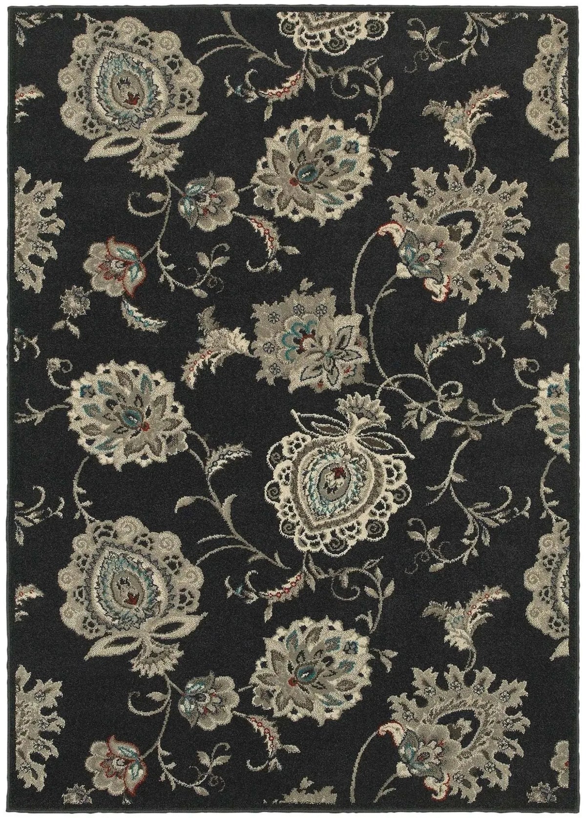Highlands 2444i Midnight/ Ivory Rug
