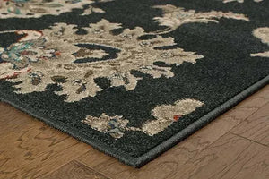 Highlands 2444i Midnight/ Ivory Rug